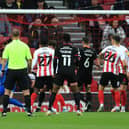 Michael Ihiekwe headed Rotherham into a first-half lead at the Stadium of Light