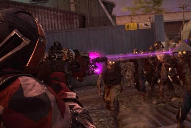 Call of Duty's 'Zombies' mode see a team of survivors defend themselves against increasingly large and voracious hordes of the undead (Image: Activision)