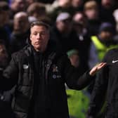 Cambridge United boss Neil Harris. Photo by Warren Little/Getty Images.