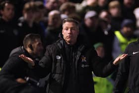 Cambridge United boss Neil Harris. Photo by Warren Little/Getty Images.