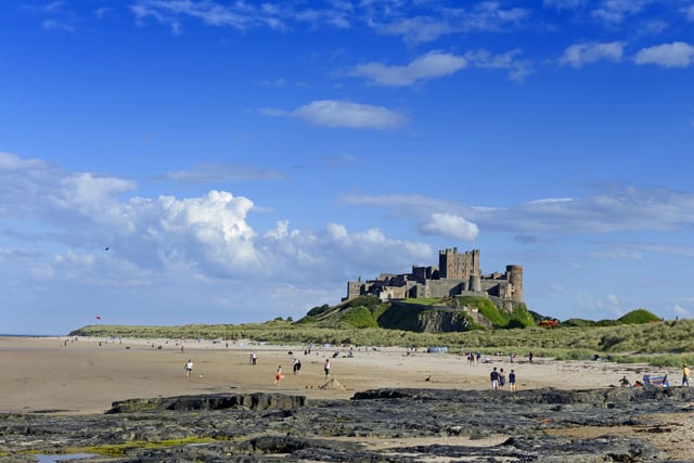 Bamburgh Beach
Of 265 reviews, 238 people said the beach was excellent, 28 very good, 2 average, 0 poor and 1 terrible.
Drive time from Sunderland - 1 hour and 15 minutes.
One reviewer said: "What a beautiful beach! The sand was really clean and the scenery is stunning with steep dunes and structures to explore on some of their peaks. With a view towards Bamburgh castle this makes for stunning walks."