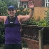 Grant Lawson, 48, is set to run his 12th half marathon in 12 weeks when he runs the Sunderland Half Marathon on behalf of North East Dementia Care.