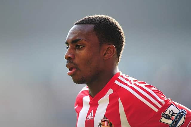 Sunderland player Danny Rose looks on during the Barclays Premier league match between Sunderland and Newcastle United at Stadium of Light on October 21, 2012 in Sunderland, England.  (Photo by Stu Forster/Getty Images)