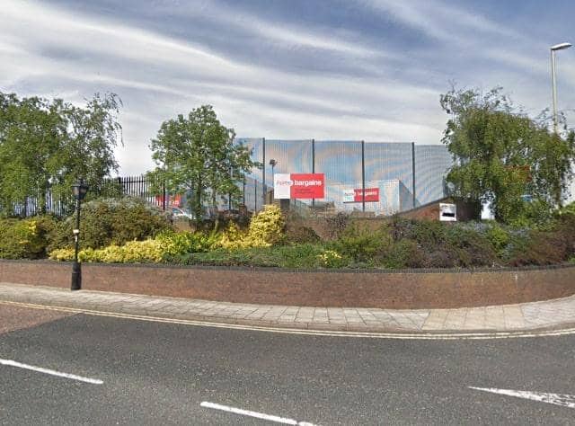 Concerns were raised over social distancing at Home Bargains in South Shields on Monday.
