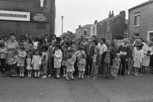 Preston's Caribbean Carnival has always been a hugely popular event and that can be seen in the size of this crowd gathered on just one street corner, eager to see the parade go past