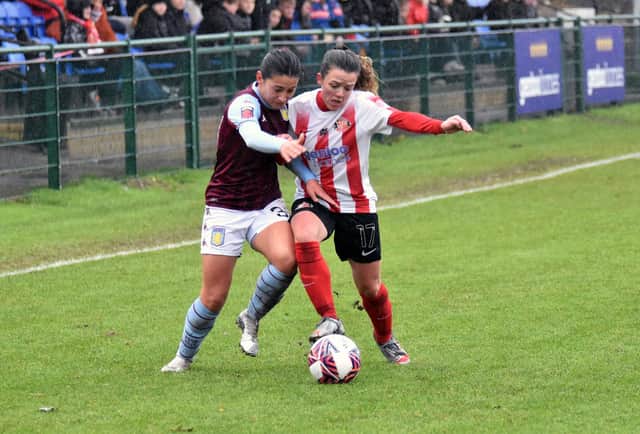 Sunderland Ladies crushed 7-0 by Aston Villa in the Continental League Cup. Picture: Chris Fryatt