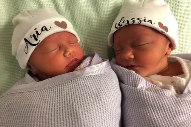 Aria Lily Fairley and Alyssia Rose Fairley
