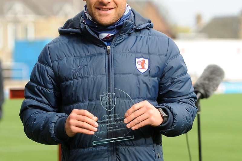After making a return form serious injury Vaughan was given the Malcolm Szpera Award.