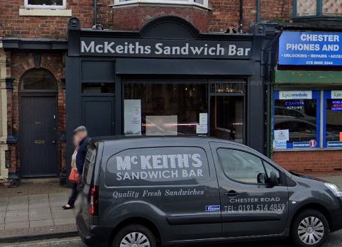 McKeith's Sandwich Bar on Chester Road has a 4.9 rating from 118 reviews.