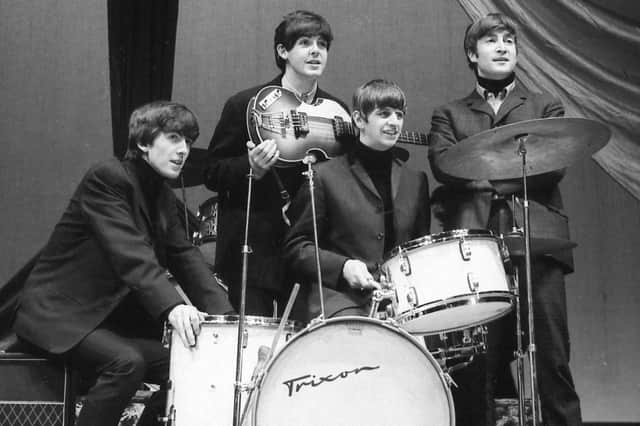 The Beatles in Sunderland in 1963.