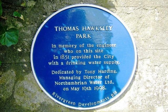 Many distinctive buildings in the area are down to 19th century civil engineer Thomas Hawksley, including Ryhope Pumping Station, Dalton Pumping Station and Hawksley House in the city centre. He was regarded as “a true real-life hero” for the part he played in saving people from the spread of deadly Cholera through his engineering which brought clean water to Sunderland and many other cities. The plaque in Humbledon is on the site of a housing estate built around a converted pumping station.