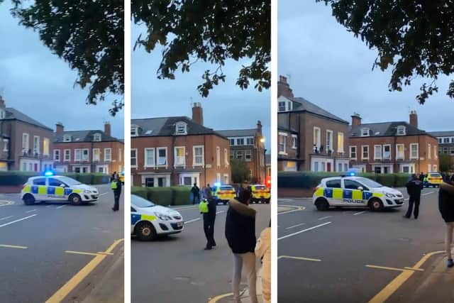 Northumbria Police officers were called to Belvedere Road on Sunday, August 16 at around 7.45pm.