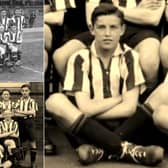 The Sunderland schoolboys who were national champions in 1933.