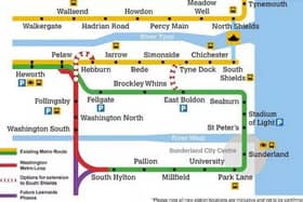 How the new Metro loop could look as part of a major transport vision which includes reopening the Leamside line.