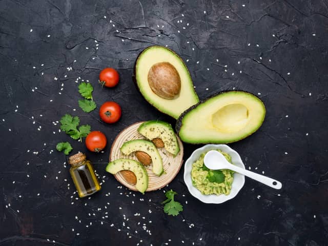 Fresh avocado is the perfect snack.