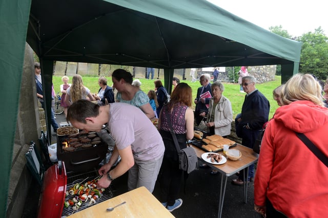 A Space 2 Grow community garden project was pictured in 2014. The event including a barbecue at St. Peters Church, Monkwearmouth.