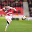 Lynden Gooch playing for Stoke City. (Photo by Ashley Allen/Getty Images)