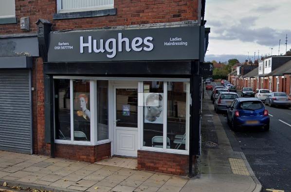 Pallion's Hughes hairdressing has a 4.8 rating from 68 reviews.