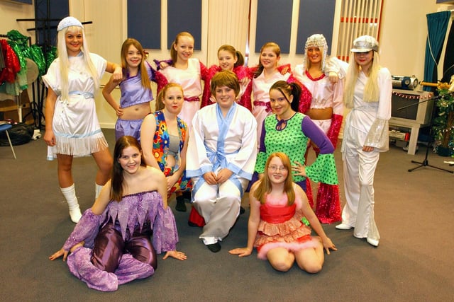 The Pennywell School pupils having a great time in the 2005 production of Abbamania. See if you can spot someone you know.