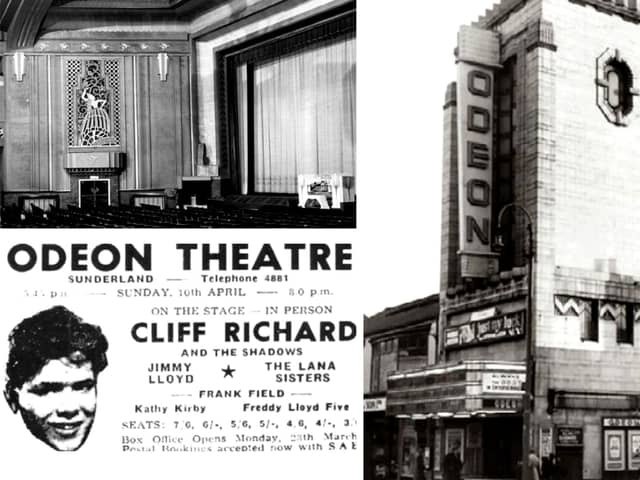 Reminders of the Odeon in Sunderland.