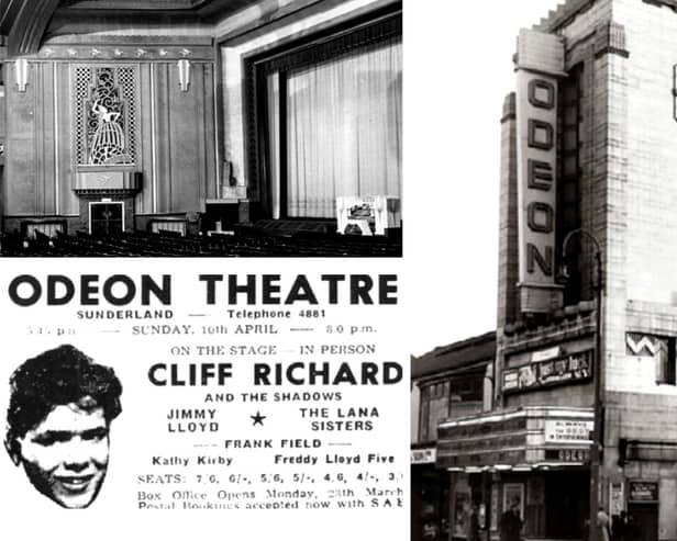 Reminders of the Odeon in Sunderland.