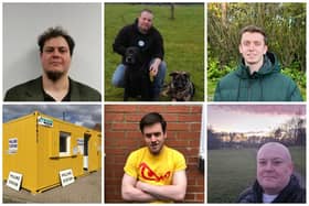 Sunderland City Council Local Election 2024 Candidates Washington South (clockwise from top left) Michal Chantkowski, Paul Donaghy, Brandon Feeley, Peter Noble and Sean Terry.