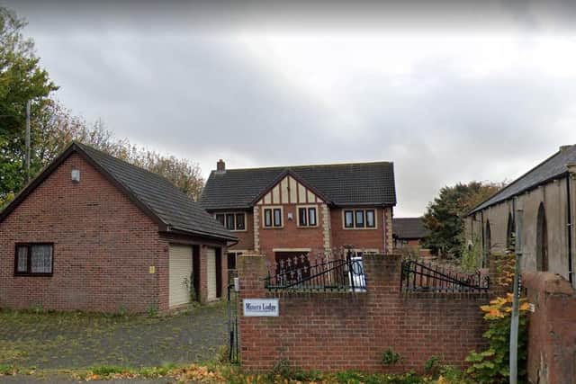 The 'Miners Lodge' building in Shiney Row. Picture c/o Google Streetview.