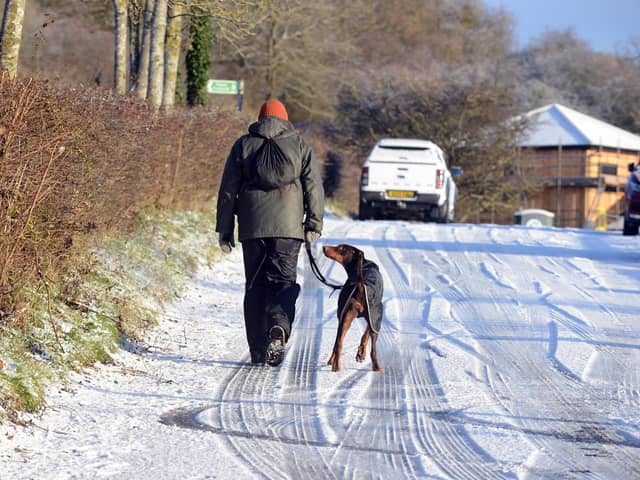 A weather warning for snow has been issued for the North East.