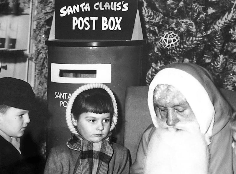 Santa Claus visited Joplings in 1960 and Ann Rawling, pictured, got to meet him. Was it your favourite place to visit Santa? Photo: Bill Hawkins.