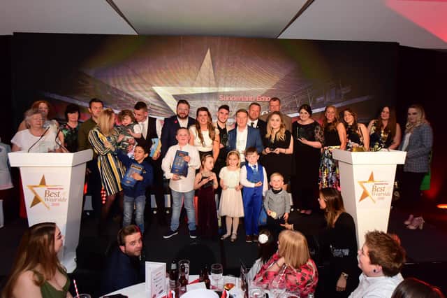 Award winners pictured at the Sunderland Echo Best of Wearside Awards in 2019.