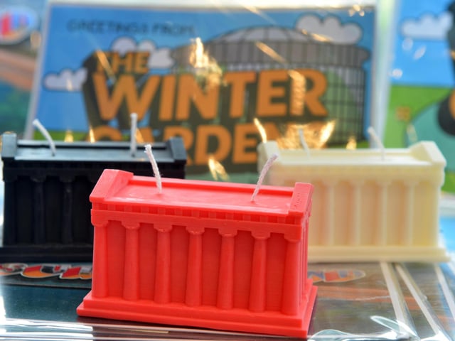 Sunderland-based Stix Studio were commissioned to create Penshaw Monument candles for the gift shop at the Museum and Winter Gardens. Available in red, white or black, they're priced £19.95 and are a flaming good gift. The candles will also be amongst the local gifts available to buy at a Christmas fair at Pop Recs taking place from 10am to 3pm on Saturday, December 16. Entry is free.