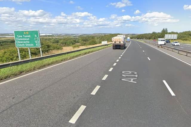 Police have closed one lane of the A19 following a crash. Photo: Google Maps.