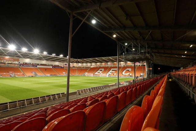 The average attendance at Bloomfield Road this season stands at: 11,626