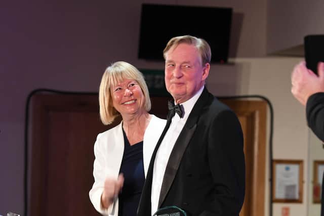 John and Irene Hays at the Sunderland Echo Portfolio Awards in 2019.