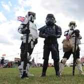 Sunderland Armed Forces Day at Seaburn Park - Star Wars fundraisers North East Legion.