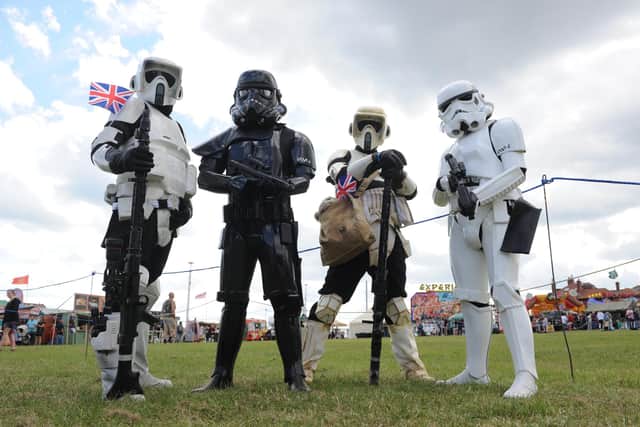 Sunderland Armed Forces Day at Seaburn Park - Star Wars fundraisers North East Legion.