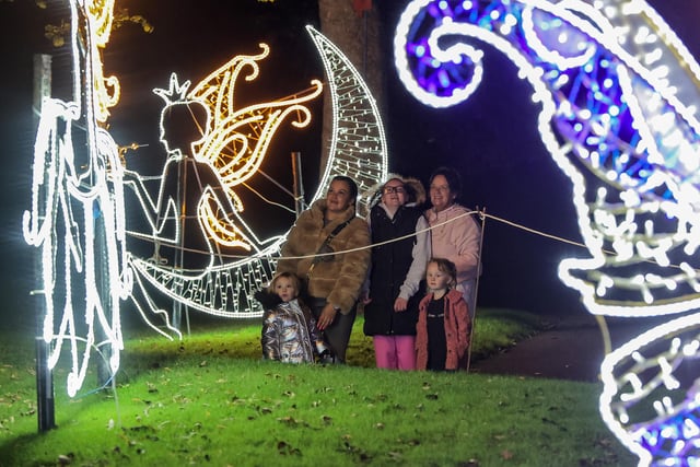 The Festival of Light at Mowbray Park is extending its hours for the half-term holidays. Instead of running Thursdays to Sundays, it will run every night that week. . All visitors must have a ticket to enter the Festival of Light. Tickets cost £3 per person and must be purchased online in advance. They cannot be bought at the gate