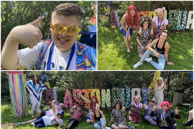 Staff and service users at ESPA have held their own Glastonbury Festival.