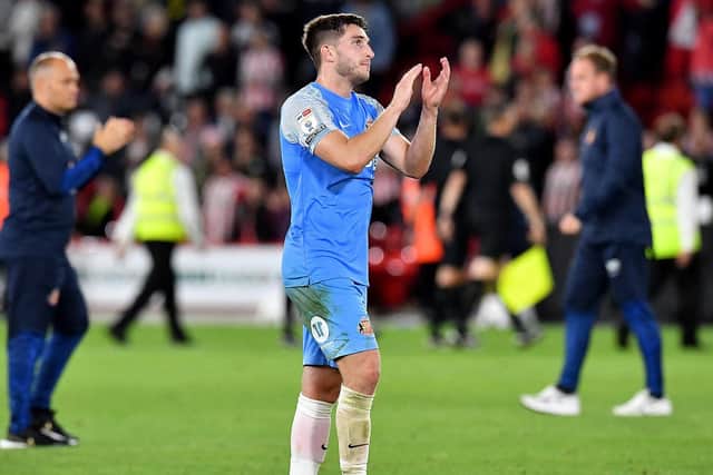 Lynden Gooch following Sunderland's match at Sheffield United.
