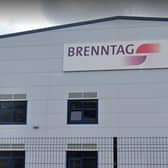 Brenntag has apologised after their alarm kept people awake. Google Maps image.