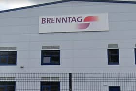 Brenntag has apologised after their alarm kept people awake. Google Maps image.
