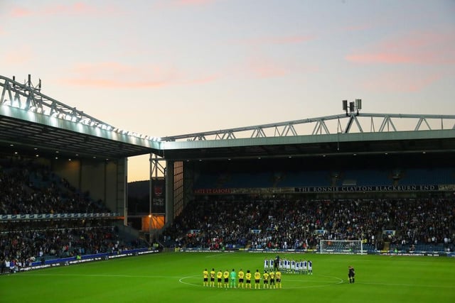 The average attendance at Ewood Park this season stands at: 13,188