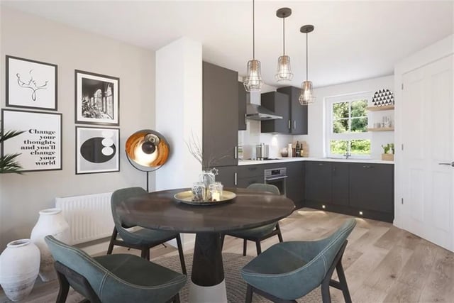 This two bed new build home in Havant Road, Bedhampton, is on the market for £310,000. It is listed on Zoopla by Henry Adams Simply New Homes.