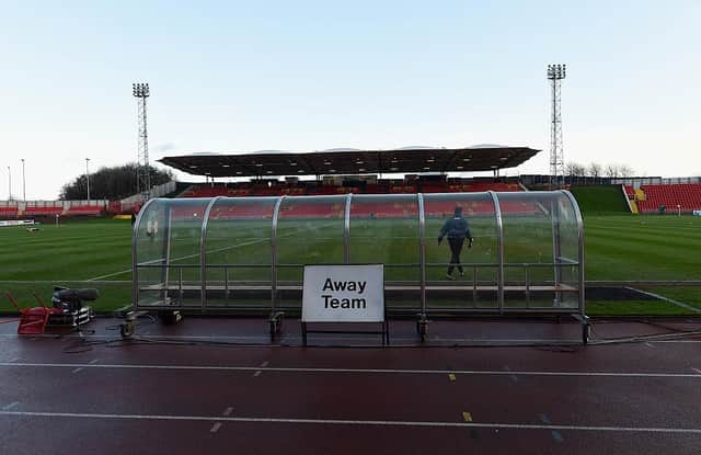 Gateshead FC. (Photo by Mike Hewitt/Getty Images)