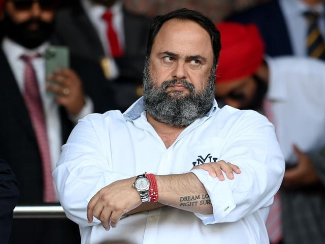 Owner = Evangelos Marinakis — rumoured net worth = £3billion