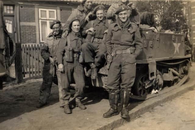 Ordinary Durham Light Infantry soldiers were among the first to enter Belsen at its liberation. Picture courtesy of Durham Records Office.