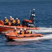 Sunderland RNLI went to the aid of three paddle boarders at Roker. Image used with courtesy of the charity.