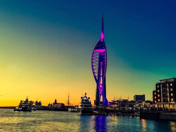 The Spinnaker Tower standing tall and proud.
Picture: Vicky Stovell
Instagram: @smi_ley456
Facebook: Smiley Sunshine Photography