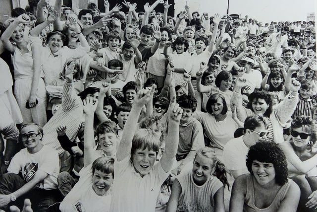 You could not move on Seaton green when the Radio 1 roadshow was in town in the 1980s. Were you there?