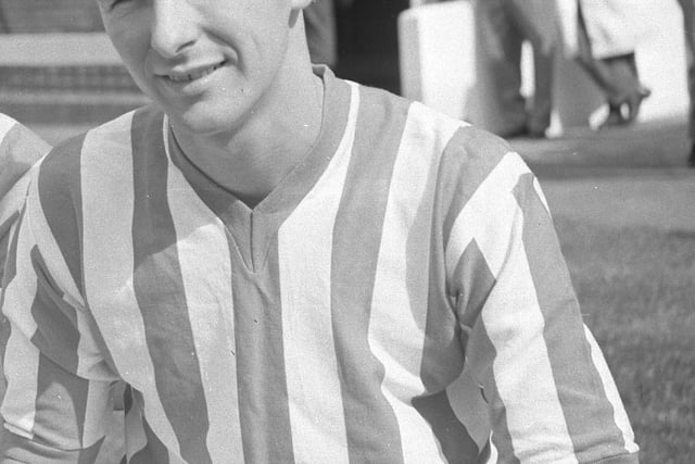 Brian Clough pictured in 1961 at Roker Park - re-printed in the Sunderland Football Echo on Saturday, September 27, 2008.